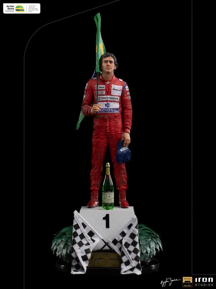 Ayrton Senna Art Scale Statue 1/10 Ayrton Senna (GP Brazil 1991) 30 cm Produktfoto