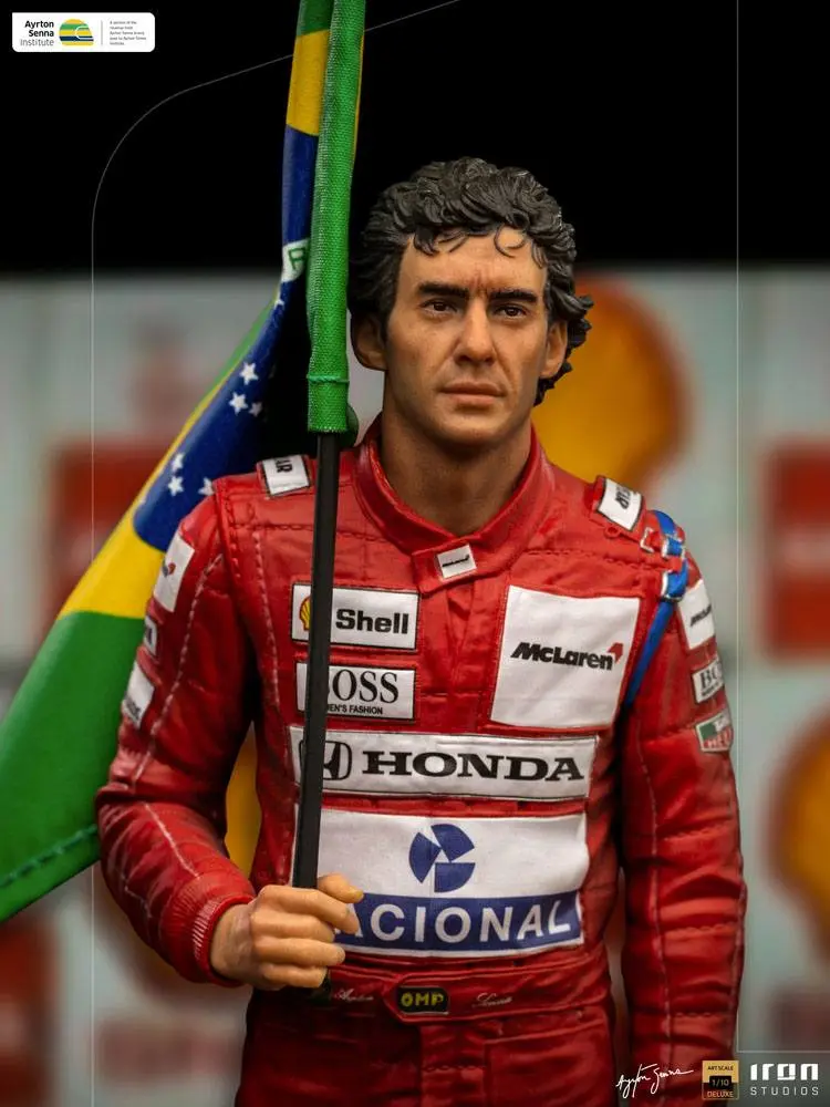 Ayrton Senna Art Scale Statue 1/10 Ayrton Senna (GP Brazil 1991) 30 cm Produktfoto