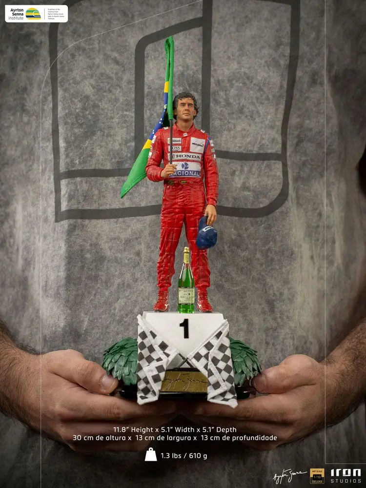 Ayrton Senna Art Scale Statue 1/10 Ayrton Senna (GP Brazil 1991) 30 cm Produktfoto