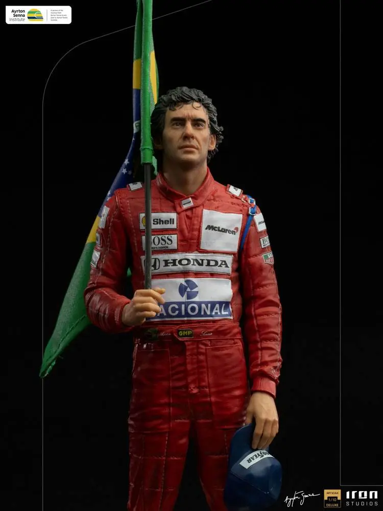 Ayrton Senna Art Scale Statue 1/10 Ayrton Senna (GP Brazil 1991) 30 cm Produktfoto