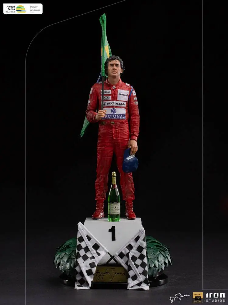 Ayrton Senna Art Scale Statue 1/10 Ayrton Senna (GP Brazil 1991) 30 cm Produktfoto