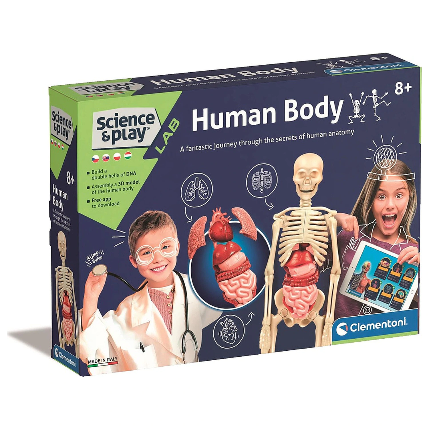 The Human Body Inside You Wissenschaft Spielset Produktfoto