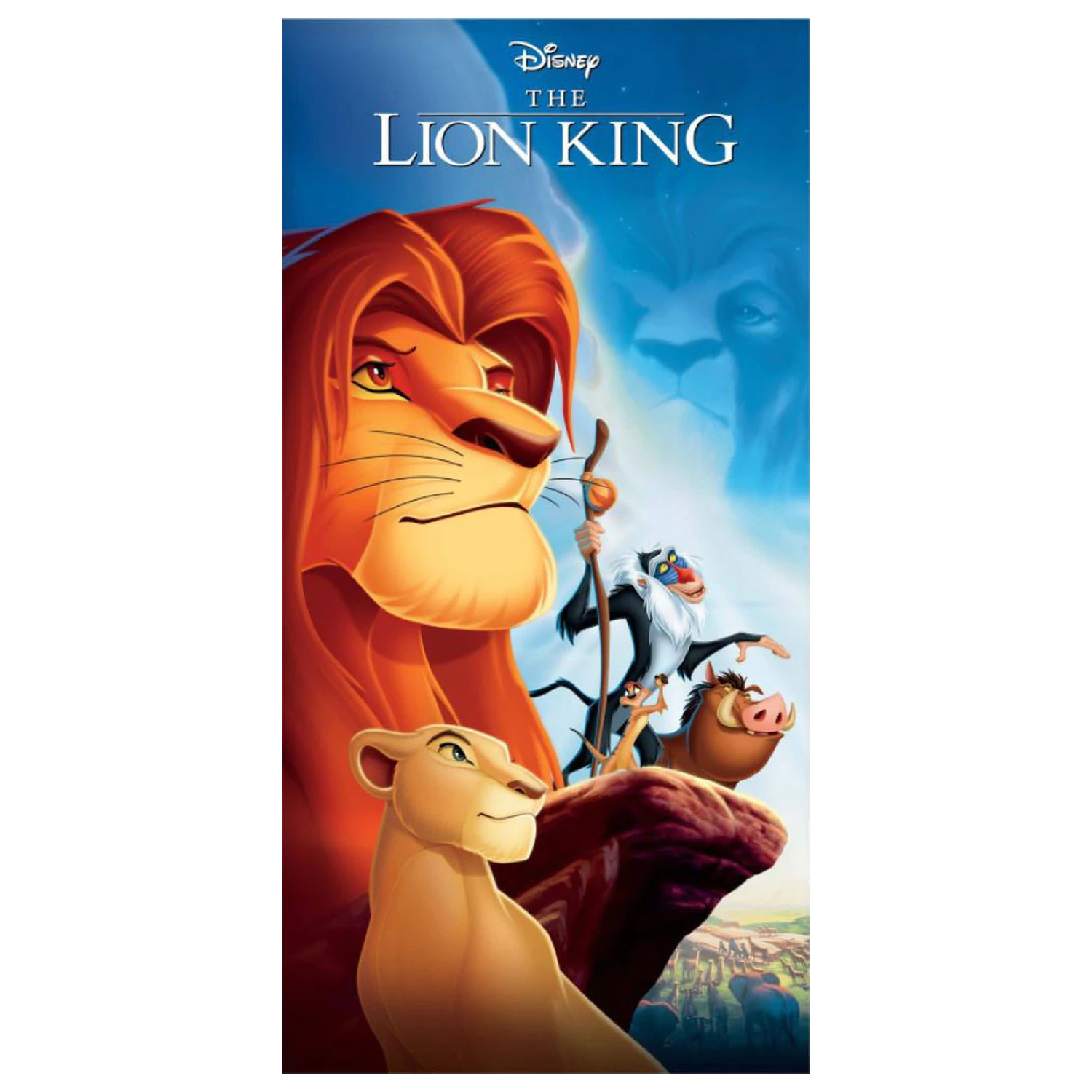 The Lion King Pride Rock Handtuch Produktfoto