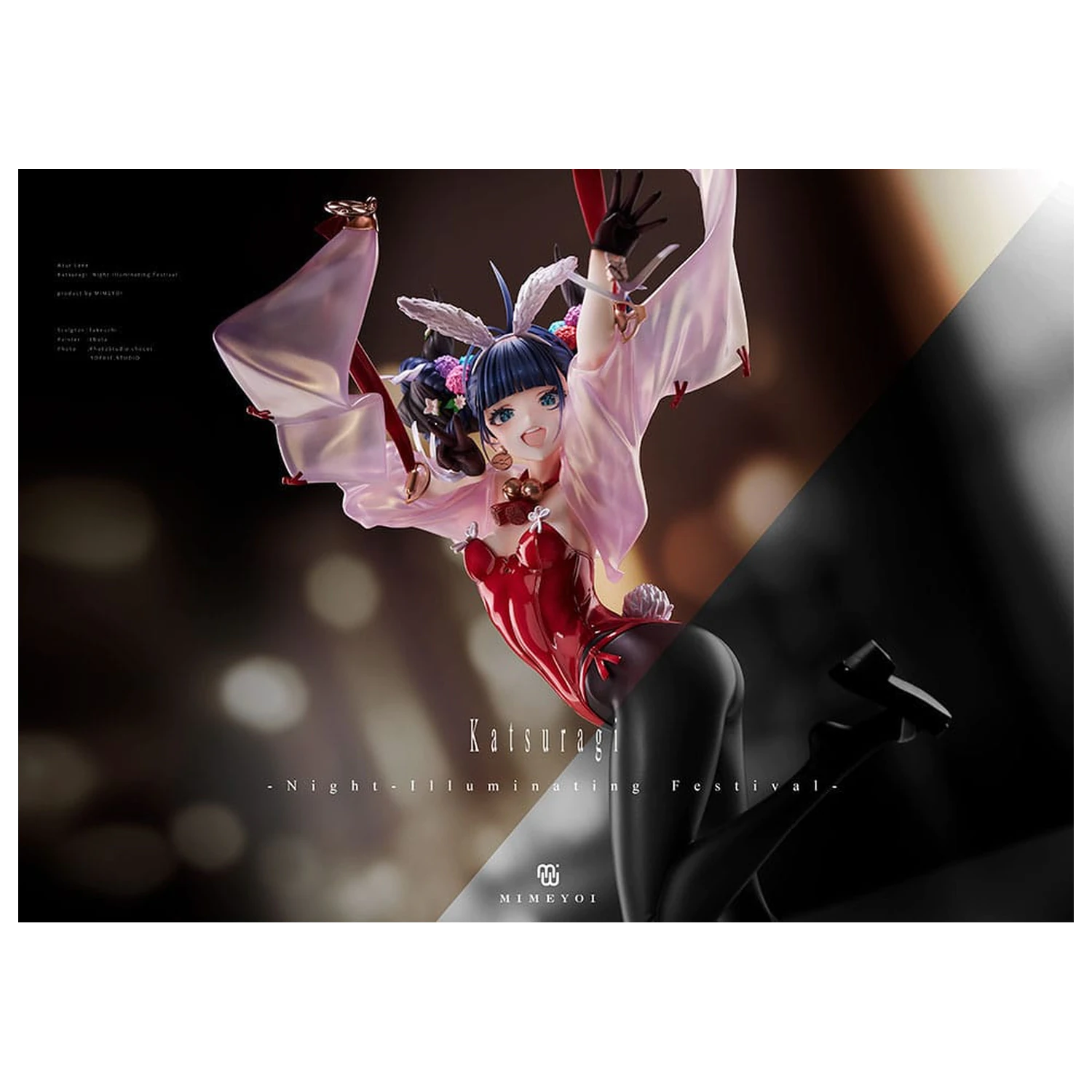 Azur Lane PVC Statue 1/4 Katsuragi Night Illuminating Festival 47 cm Produktfoto