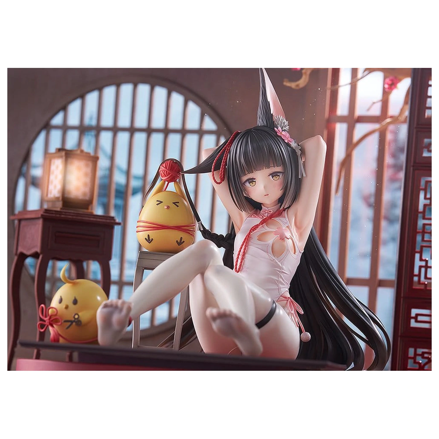 Azur Lane PVC Figur 1/4 Nagato Guardian Fox's Blessed Bonds 22 Zentimeter Produktfoto