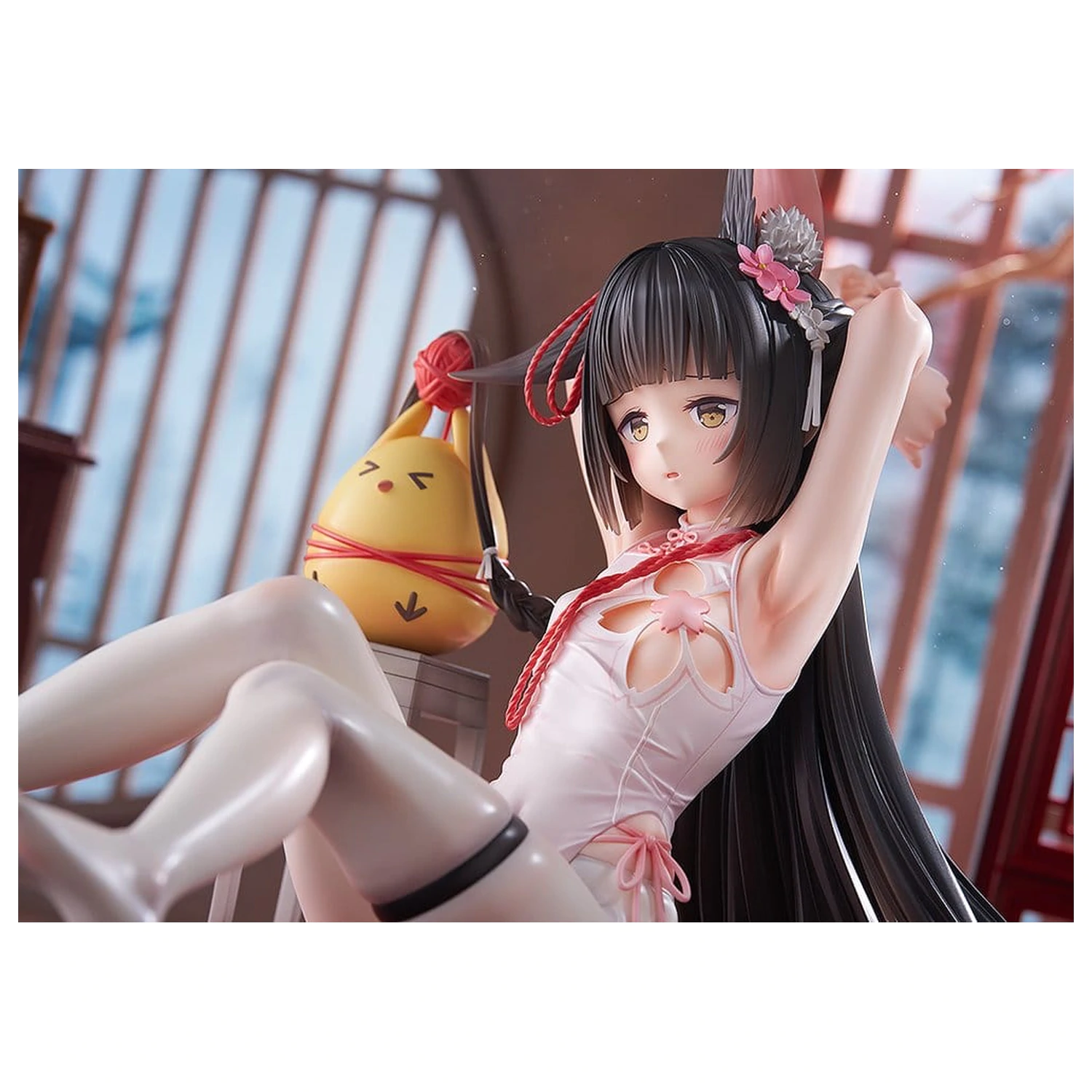 Azur Lane PVC Figur 1/4 Nagato Guardian Fox's Blessed Bonds 22 Zentimeter Produktfoto
