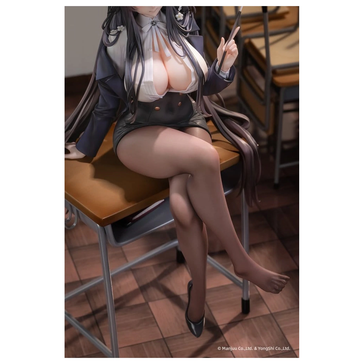 Azur Lane PVC Figur 1/6 Azuma Career Counseling for the Groom Ver. Deluxe Edition 27 cm Produktfoto