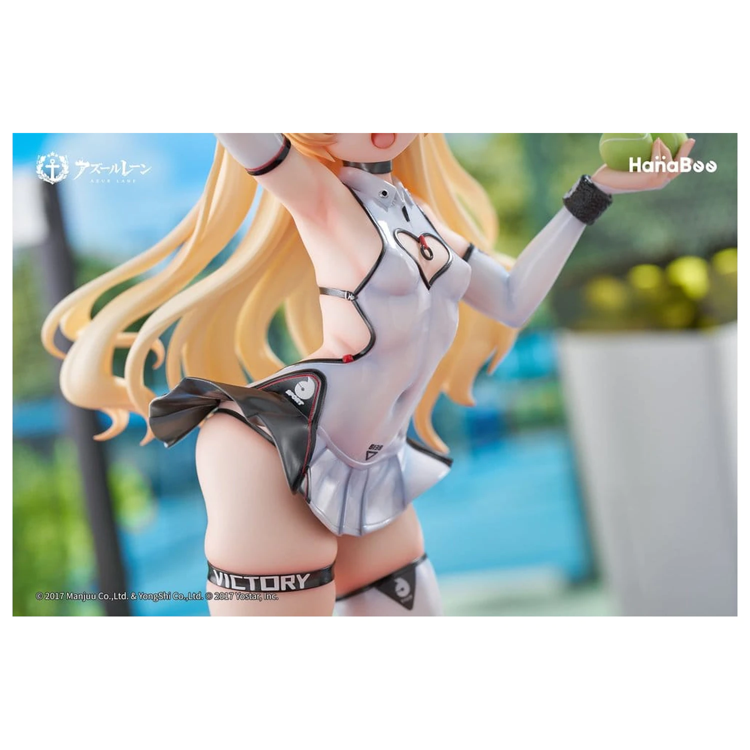 Azur Lane PVC Figur 1/6 Bache: Showy Sports Star Deluxe Edition 27 cm Produktfoto