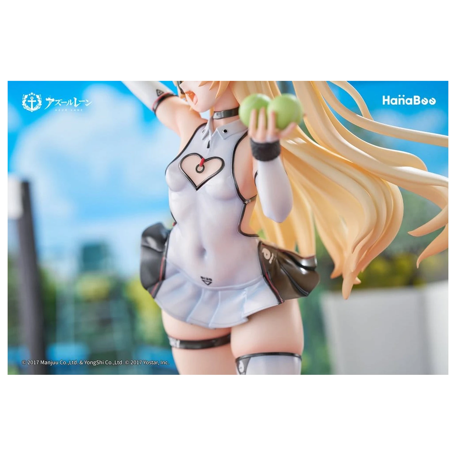 Azur Lane PVC Figur 1/6 Bache: Showy Sports Star Deluxe Edition 27 cm Produktfoto