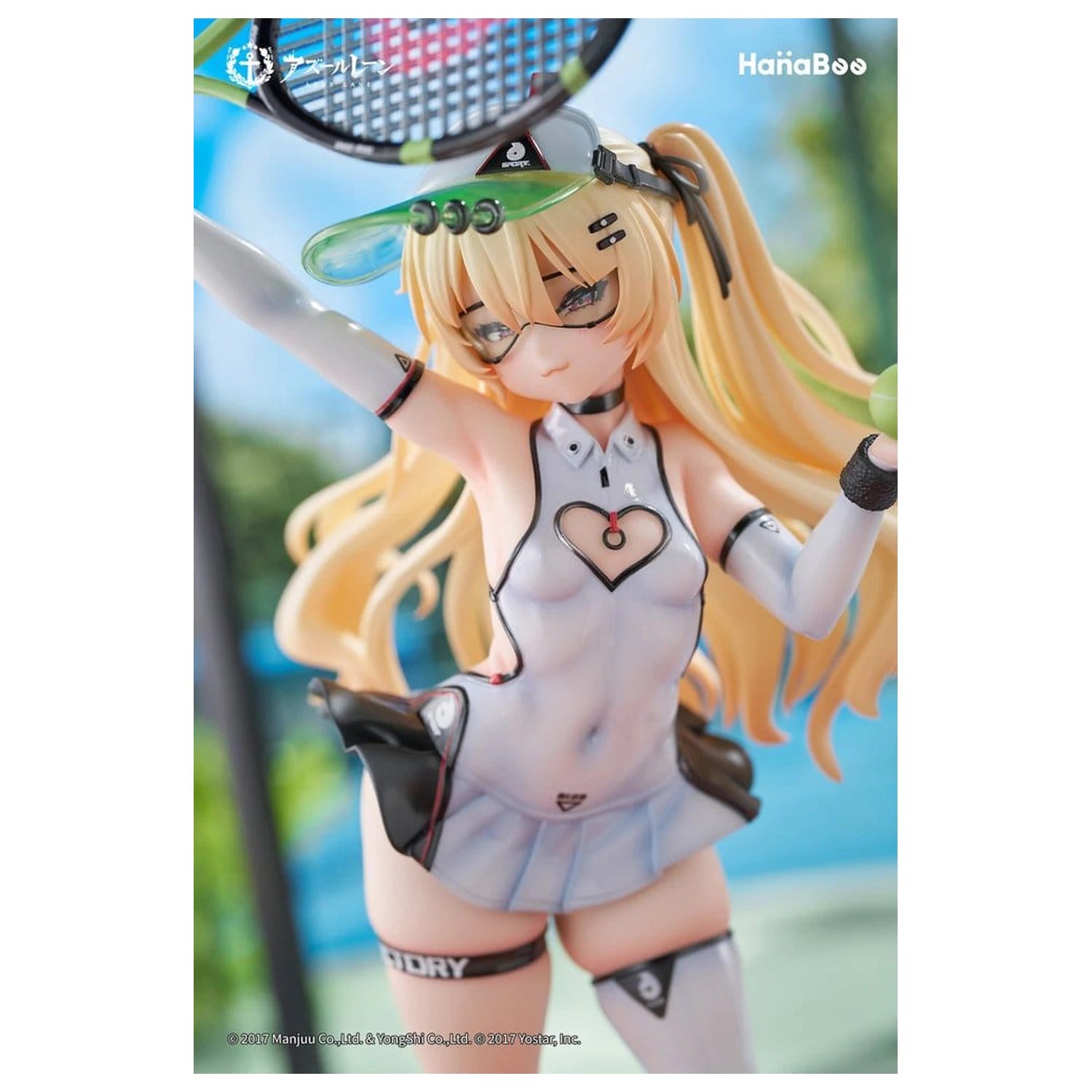Azur Lane PVC Figur 1/6 Bache: Showy Sports Star Deluxe Edition 27 cm Produktfoto