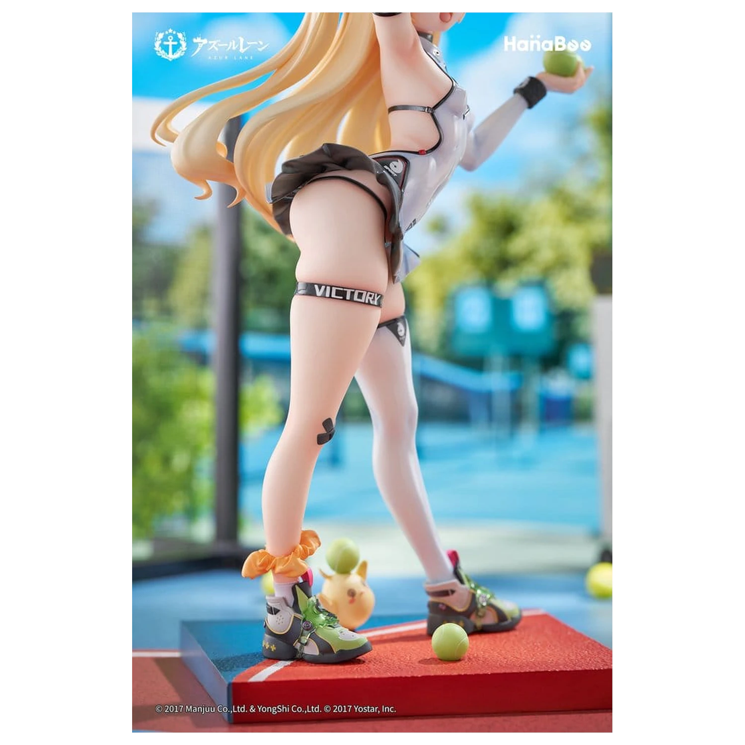 Azur Lane PVC Figur 1/6 Bache: Showy Sports Star Deluxe Edition 27 cm Produktfoto