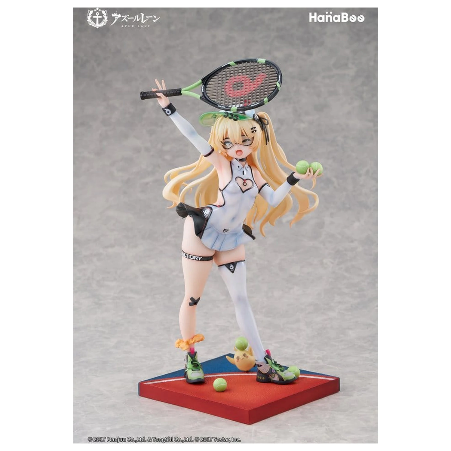 Azur Lane PVC Figur 1/6 Bache: Showy Sports Star 27 Zentimeter Produktfoto