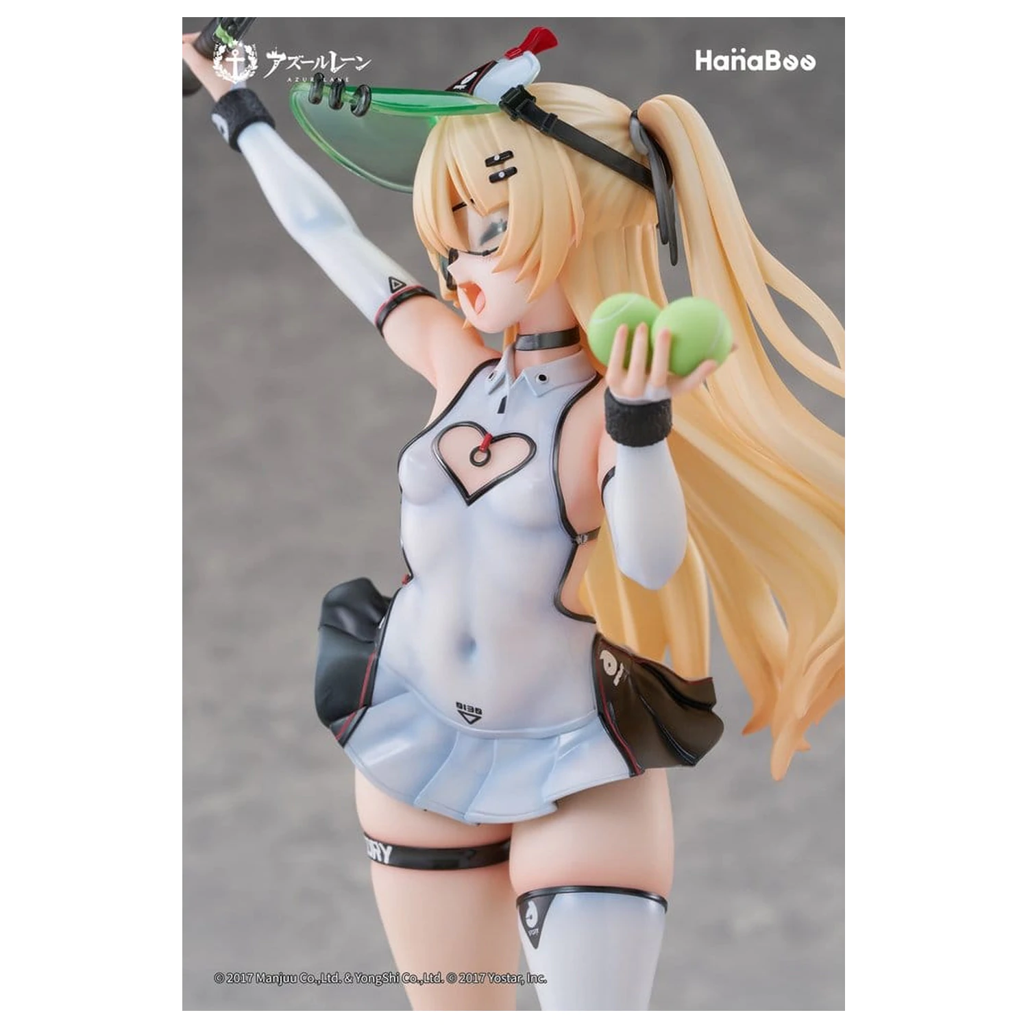 Azur Lane PVC Figur 1/6 Bache: Showy Sports Star 27 Zentimeter Produktfoto
