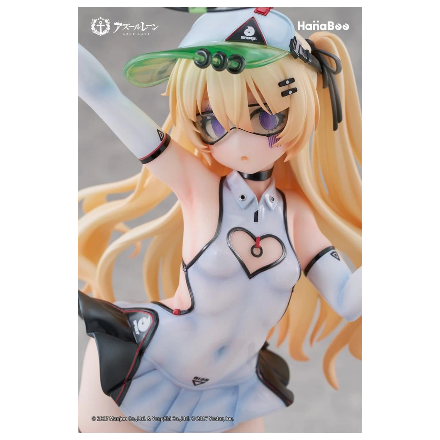 Azur Lane PVC Figur 1/6 Bache: Showy Sports Star 27 Zentimeter Produktfoto