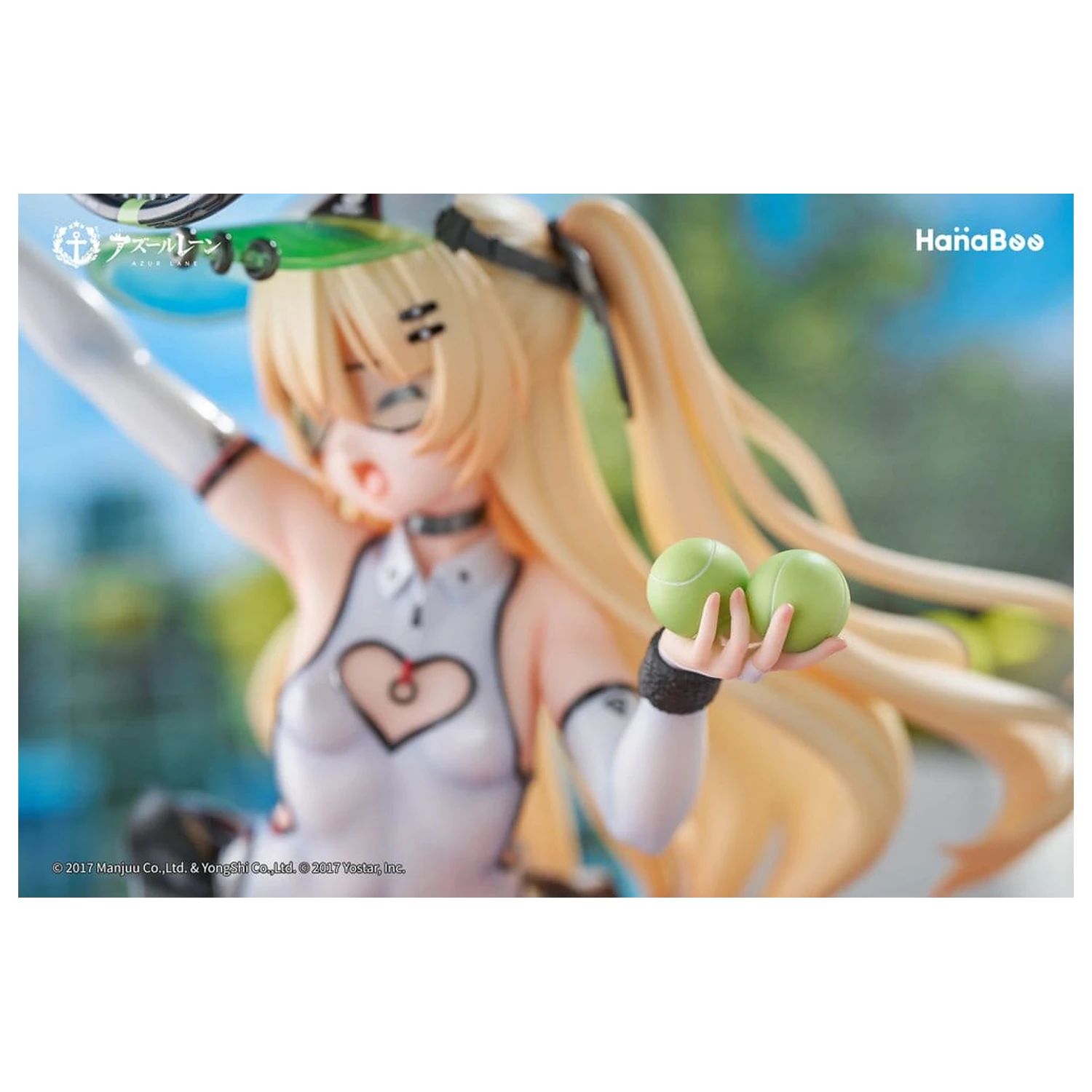Azur Lane PVC Figur 1/6 Bache: Showy Sports Star 27 Zentimeter Produktfoto