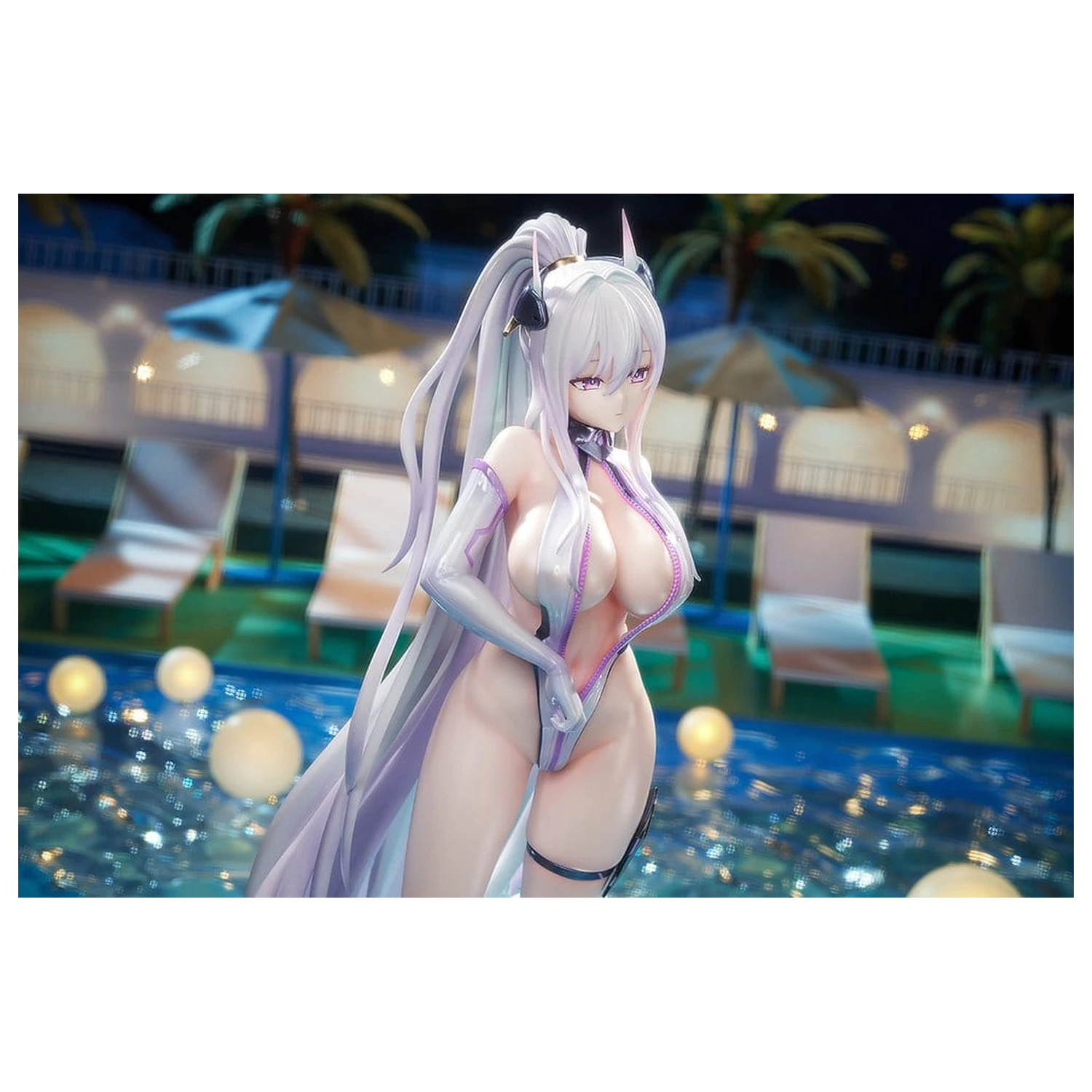 Azur Lane PVC Figur 1/6 Kearsarge Nightpool 28 cm Produktfoto