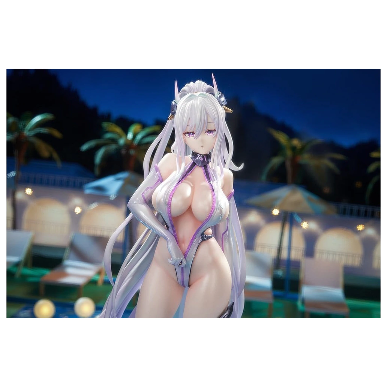 Azur Lane PVC Figur 1/6 Kearsarge Nightpool 28 cm Produktfoto