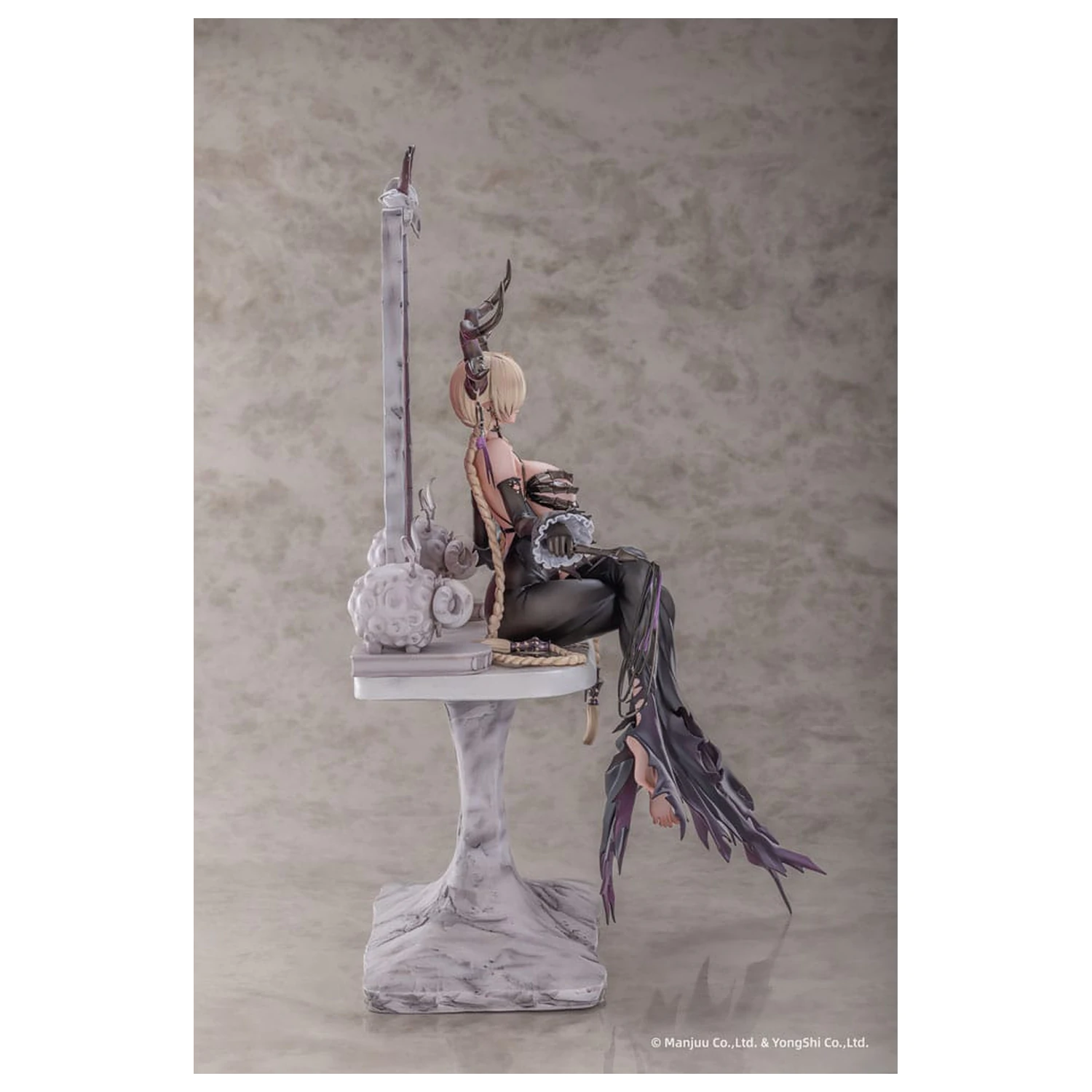 Azur Lane PVC Statue im Maßstab 1/6 Owari: My Wish is For Love Expantion Edition A (Legs Spread) 40 cm Produktfoto
