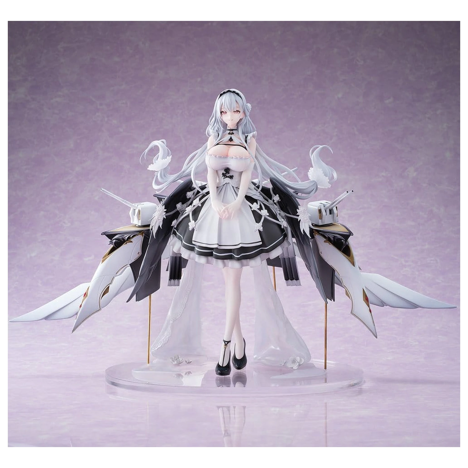 Azur Lane PVC Figur 1/6 Shira Heavy Armament Ver. 26 cm Produktfoto