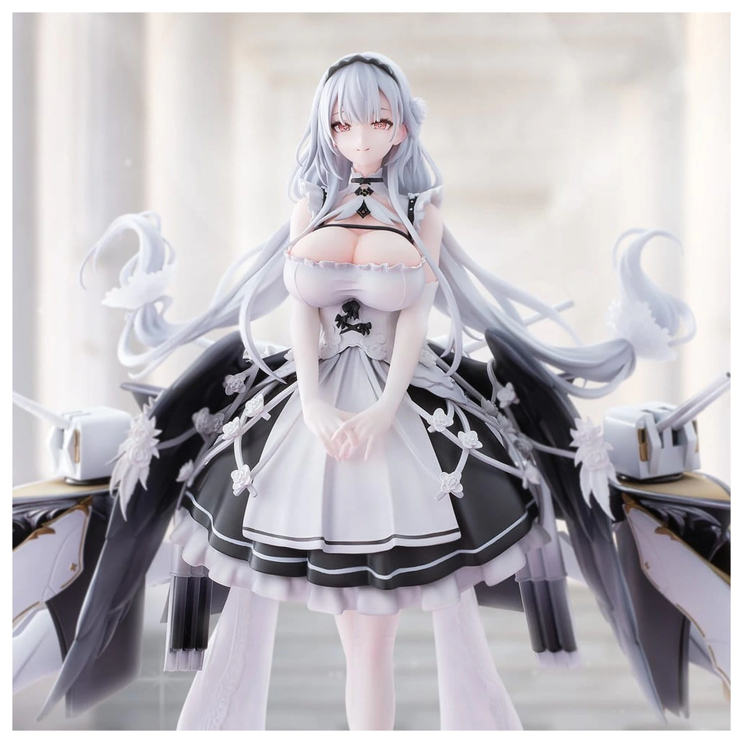 Azur Lane PVC Figur 1/6 Shira Heavy Armament Ver. 26 cm Produktfoto