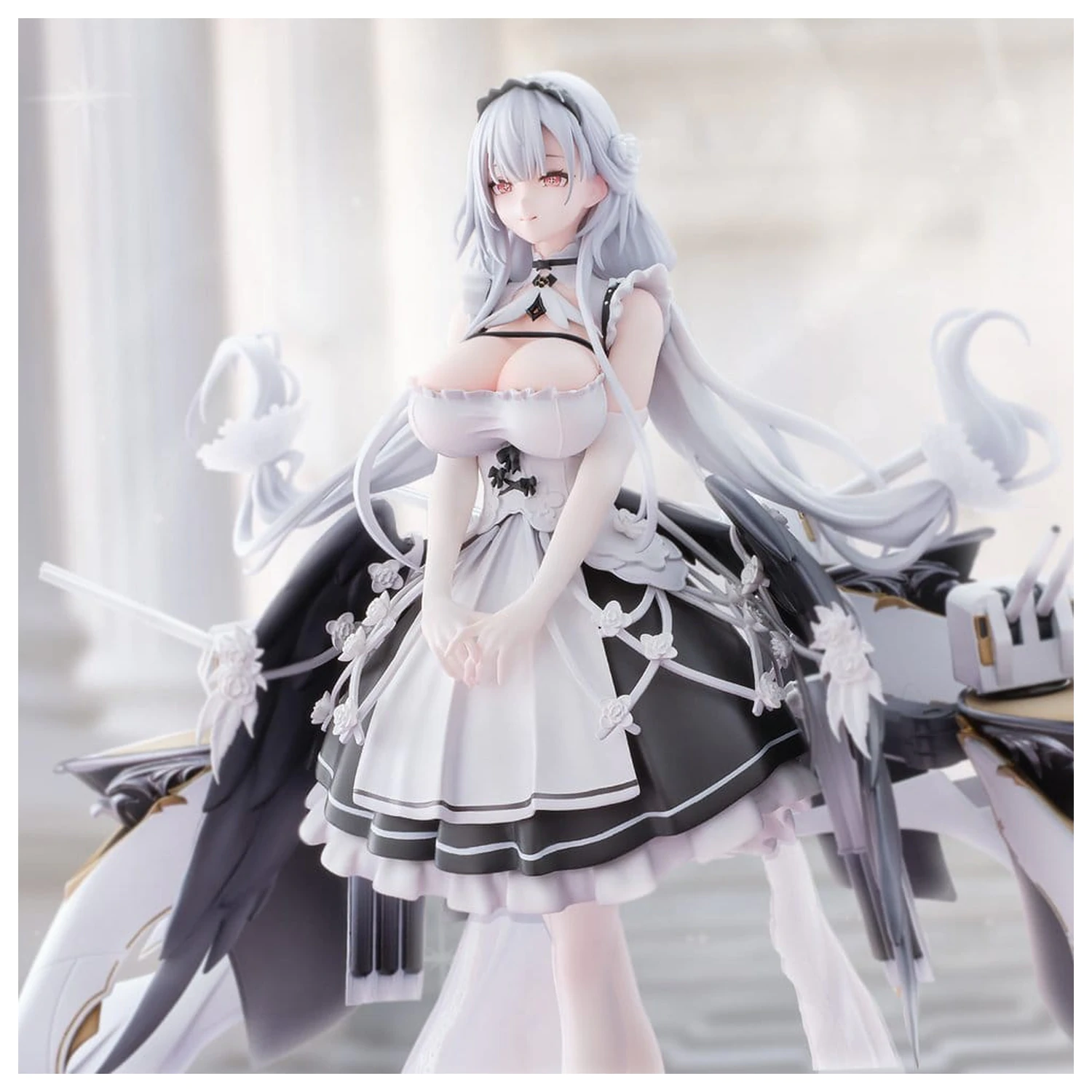 Azur Lane PVC Figur 1/6 Shira Heavy Armament Ver. 26 cm Produktfoto
