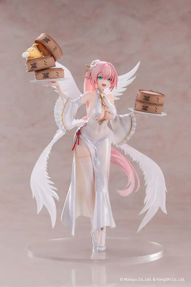 Azur Lane PVC Statue 1/6 Theseus: New Year's White Plumage Ver. 27 cm Produktfoto