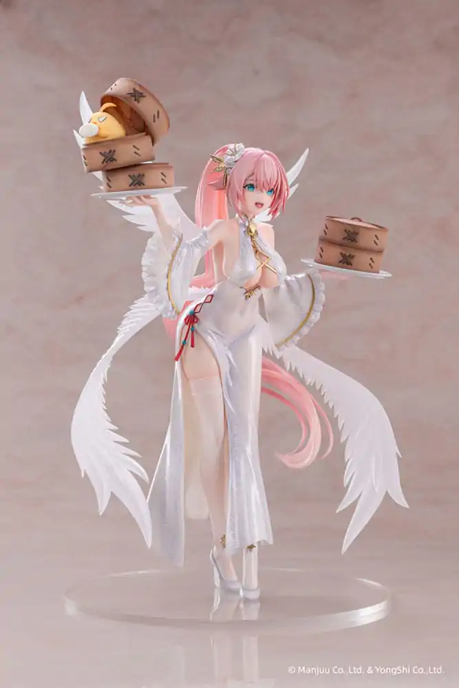 Azur Lane PVC Statue 1/6 Theseus: New Year's White Plumage Ver. 27 cm Produktfoto