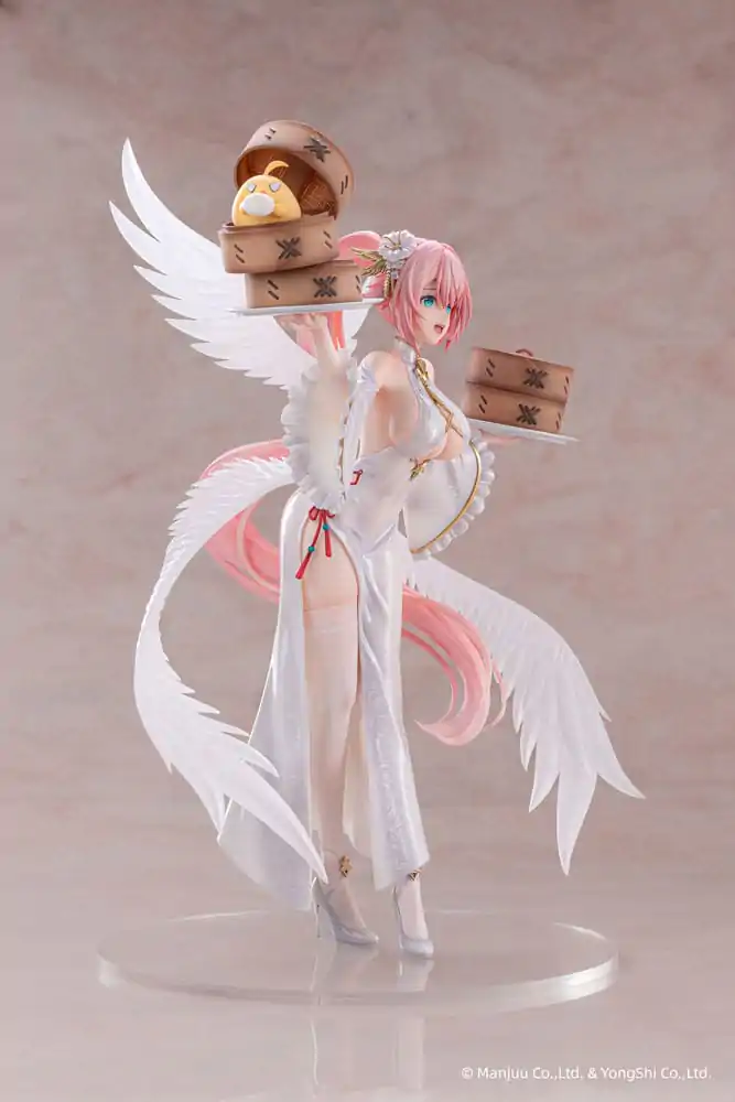 Azur Lane PVC Statue 1/6 Theseus: New Year's White Plumage Ver. 27 cm Produktfoto