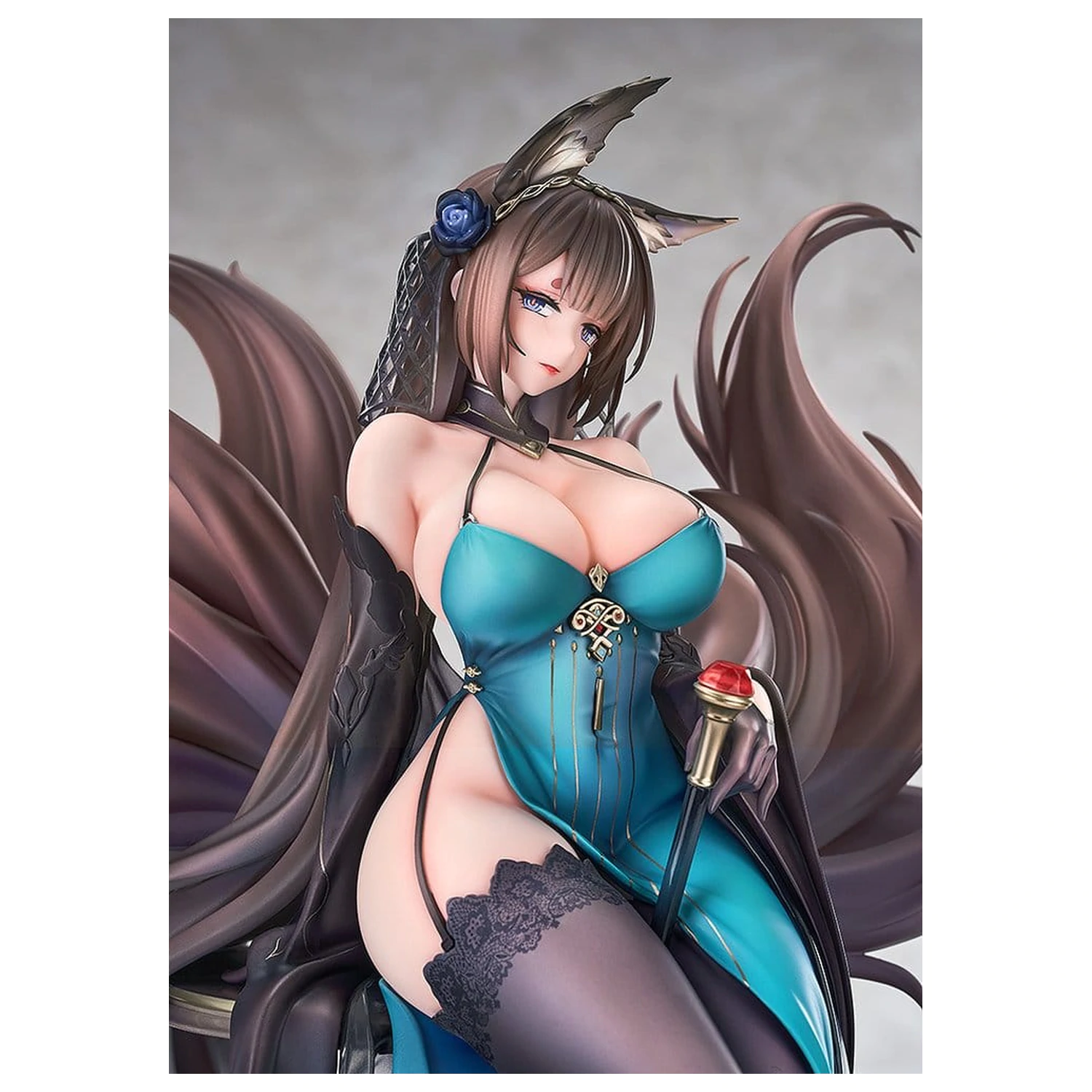 Azur Lane PVC Figur 1/7 Amagi: Throne of Fallen Petals Ver. 27 cm Produktfoto