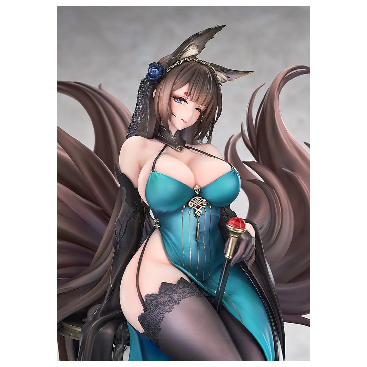 Azur Lane PVC Figur 1/7 Amagi: Throne of Fallen Petals Ver. 27 cm Produktfoto