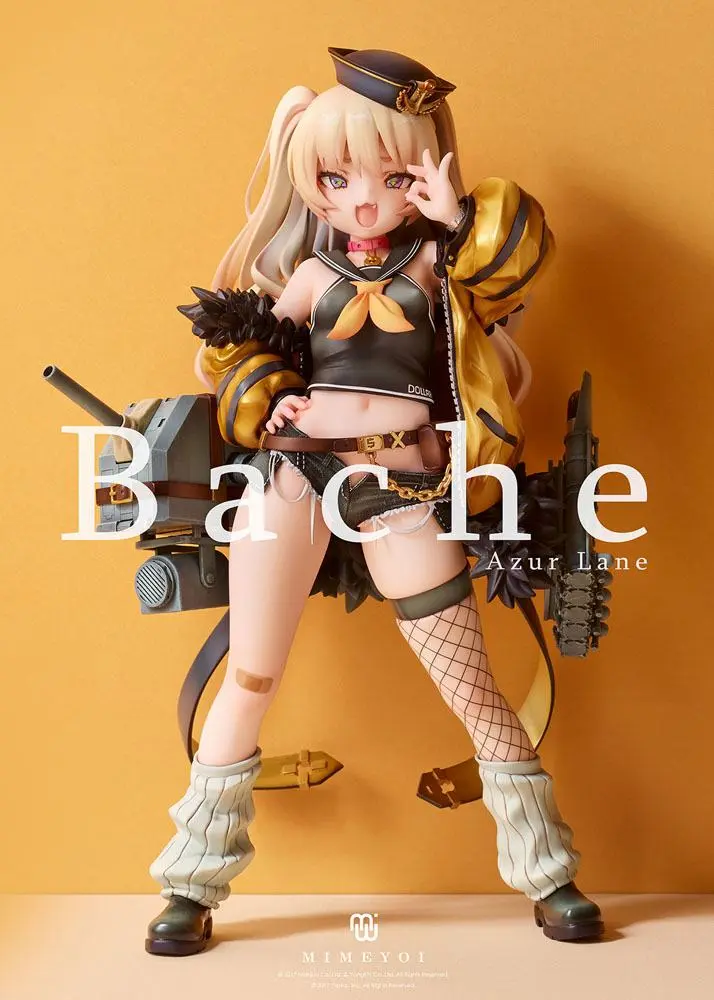 Azur Lane PVC Statue 1/7 Bache Fletcher Class Destroyer Hull Number DD-470 22 cm Produktfoto