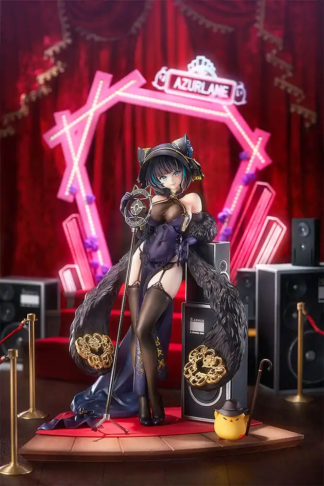Azur Lane Statue 1/7 Cheshire: Cait Sith Crooner Ver. 24 cm Produktfoto