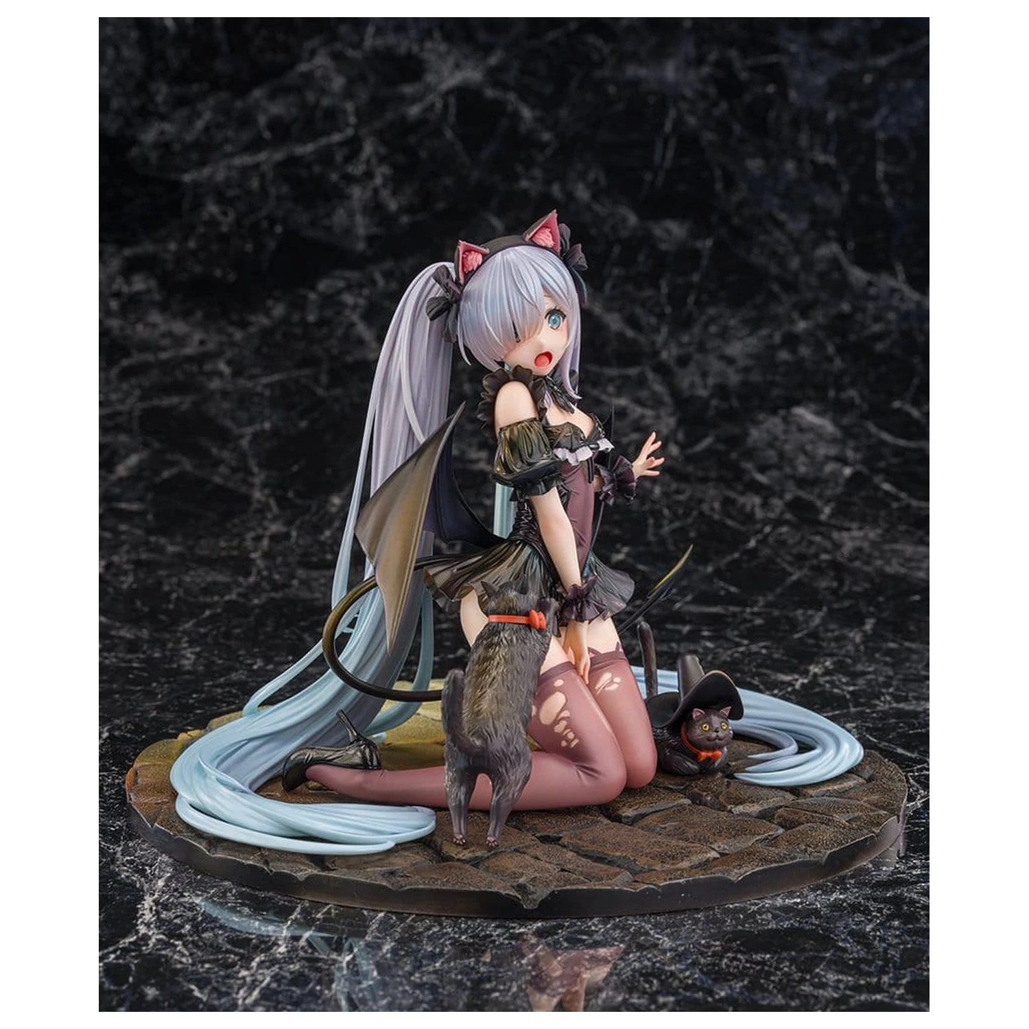 Azur Lane PVC Figur 1/7 Janus Fright-Night Scaredy-Cat Ver. 16 cm Produktfoto