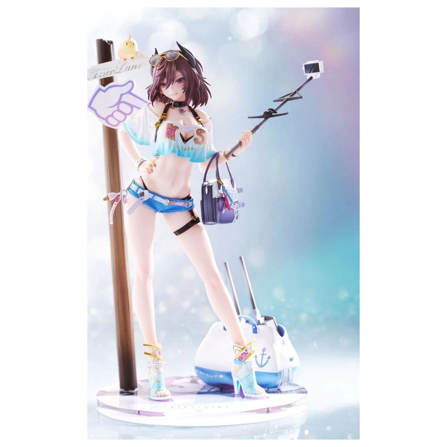 Azur Lane PVC Figur 1/7 Kirishima Bravely Summer 28 cm Produktfoto