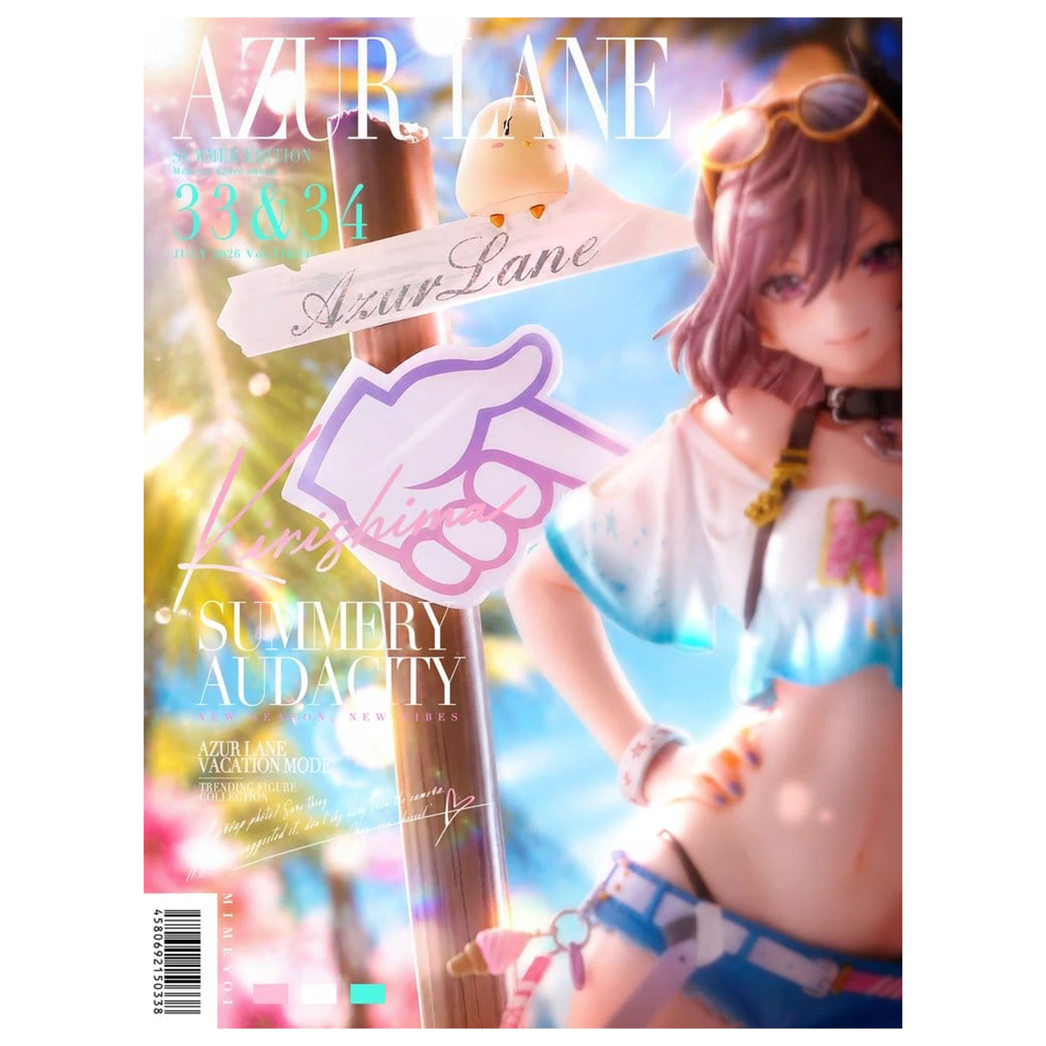 Azur Lane PVC Figur 1/7 Kirishima Bravely Summer 28 cm Produktfoto
