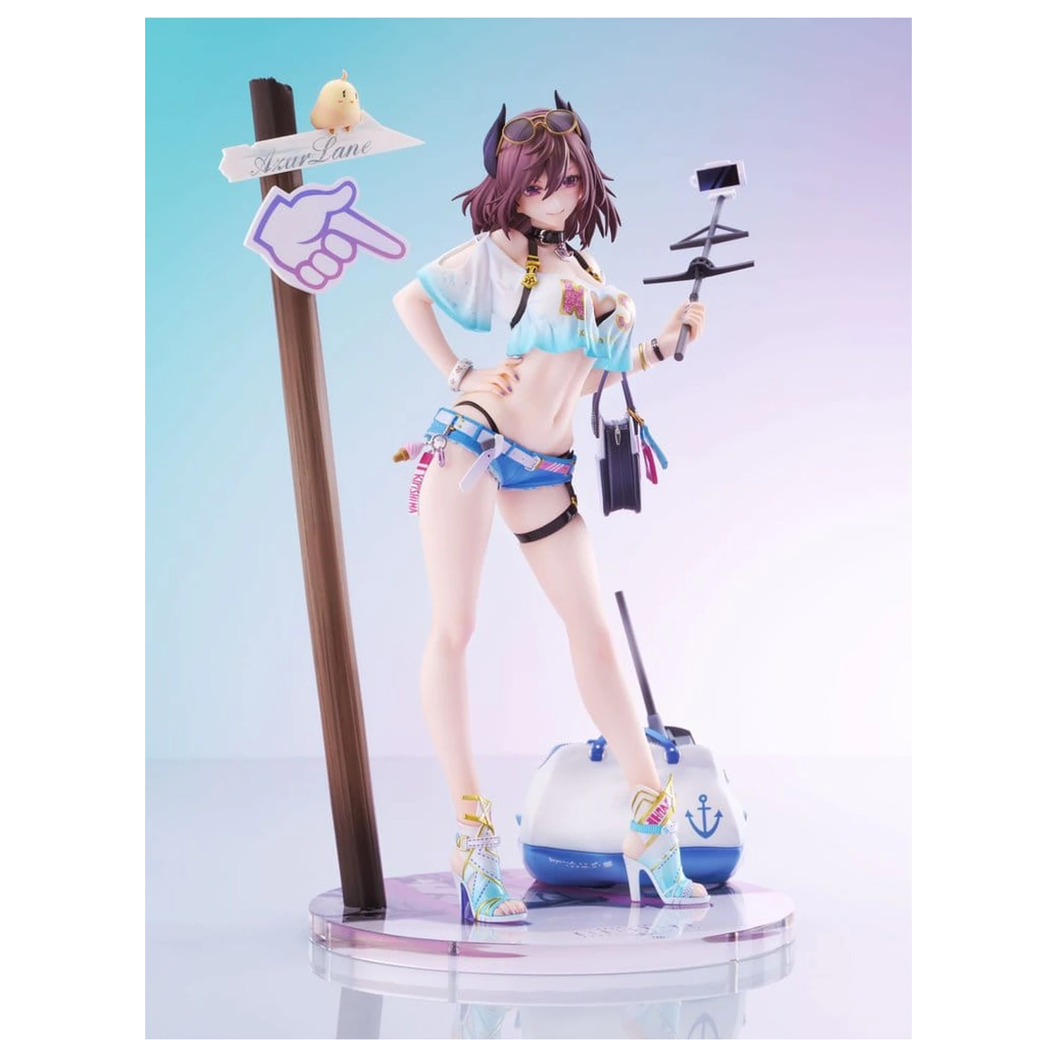 Azur Lane PVC Figur 1/7 Kirishima Bravely Summer 28 cm Produktfoto