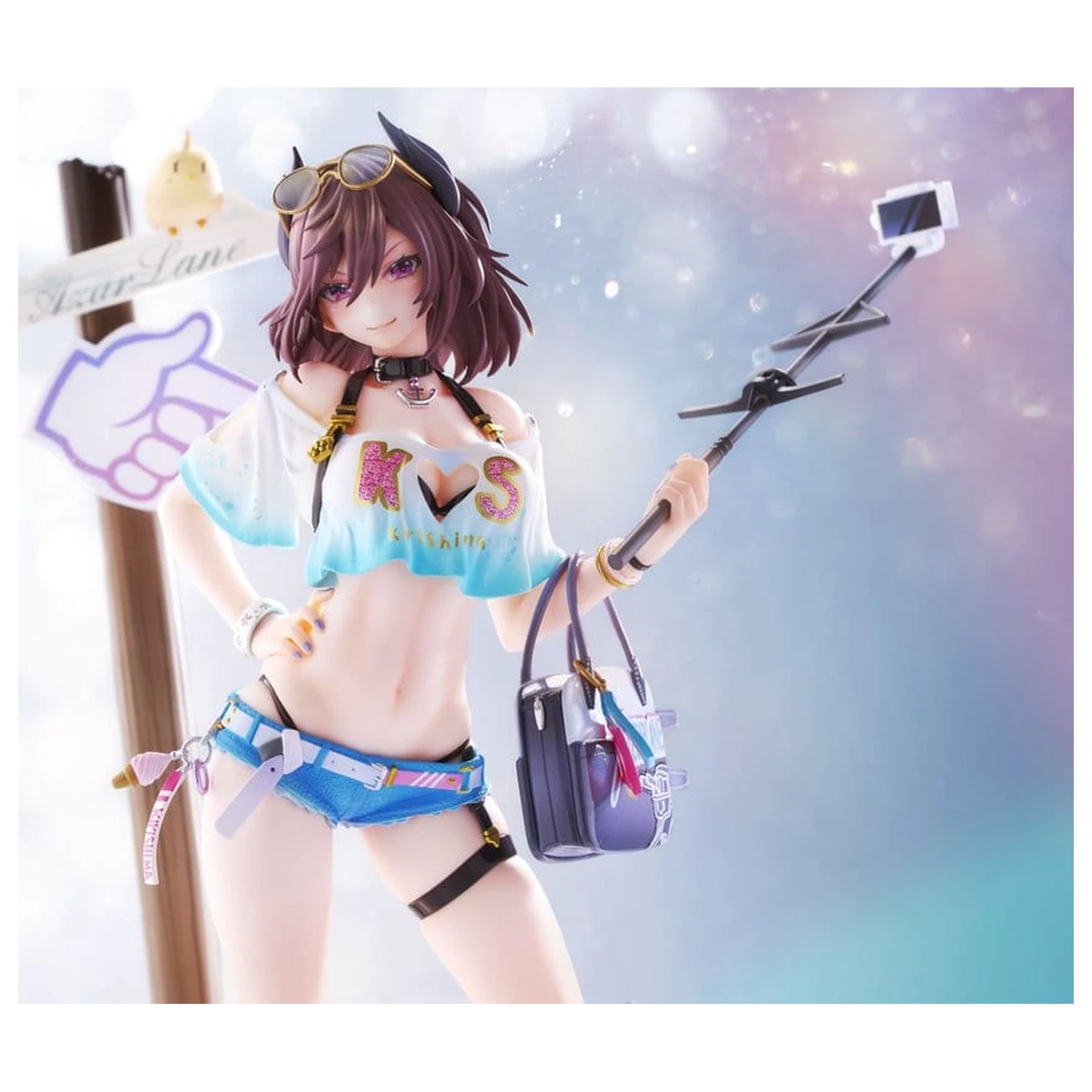 Azur Lane PVC Figur 1/7 Kirishima Bravely Summer 28 cm Produktfoto