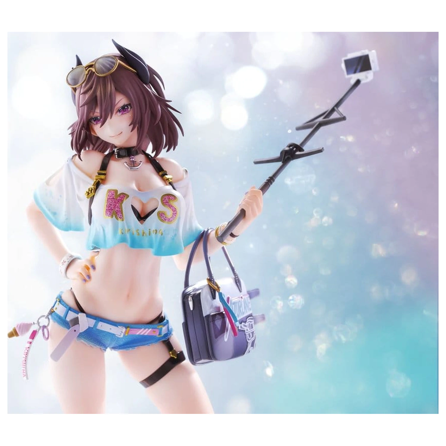 Azur Lane PVC Figur 1/7 Kirishima Bravely Summer TF edition 28 cm Produktfoto