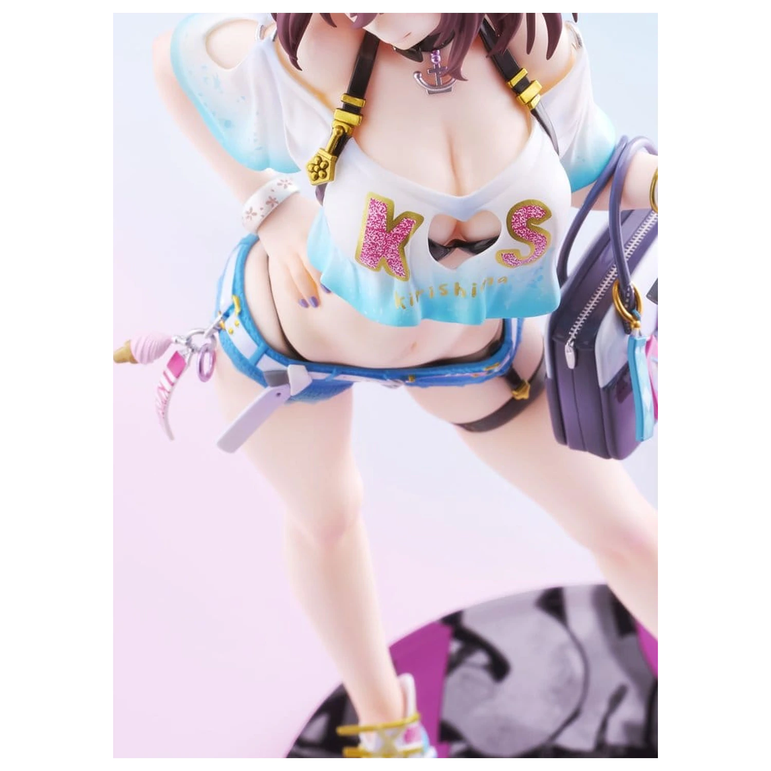 Azur Lane PVC Figur 1/7 Kirishima Bravely Summer TF edition 28 cm Produktfoto