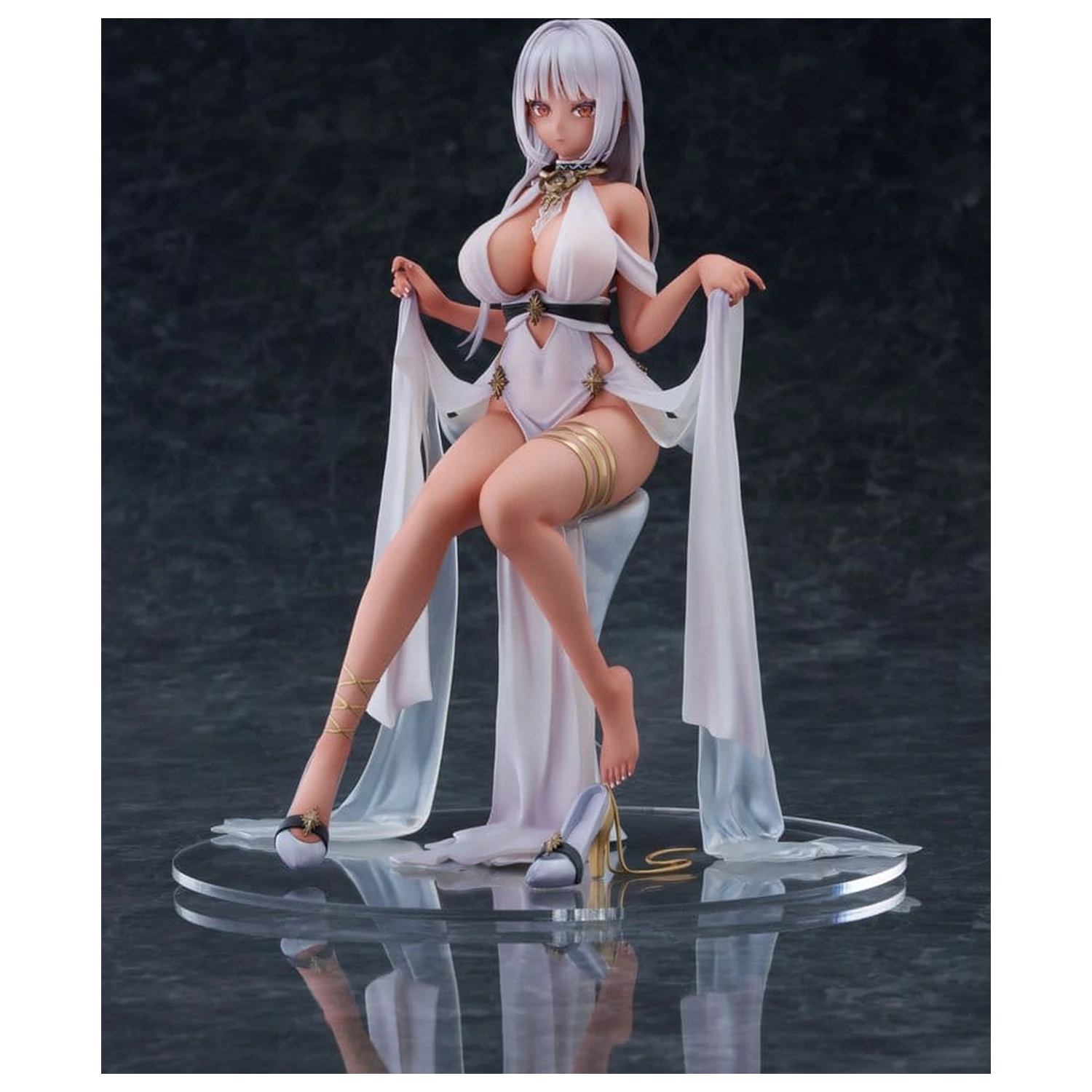 Azur Lane PVC Figur 1/7 Massachusetts - Dressed to Impress - AmiAmi Limited Edition 23 cm Produktfoto