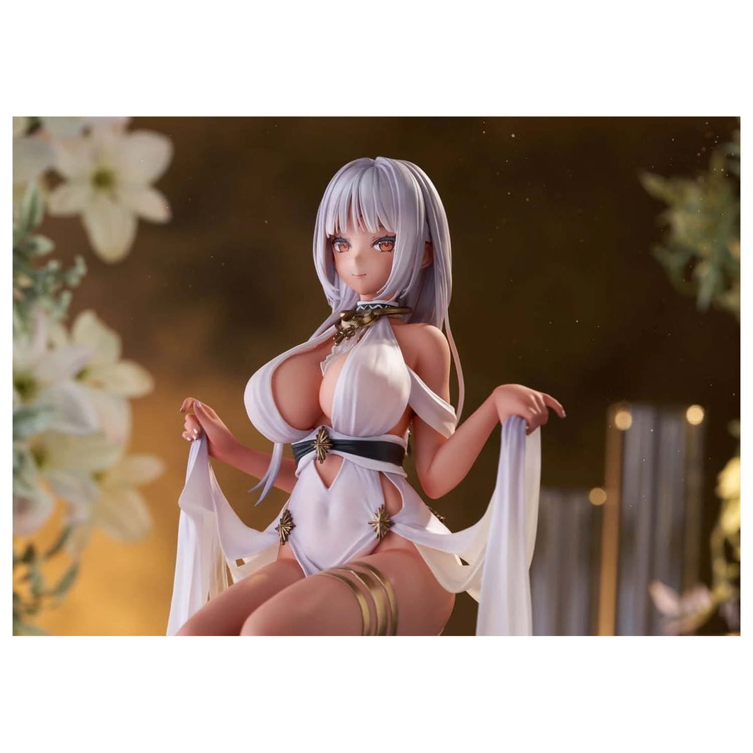 Azur Lane PVC Figur 1/7 Massachusetts - Dressed to Impress - AmiAmi Limited Edition 23 cm Produktfoto