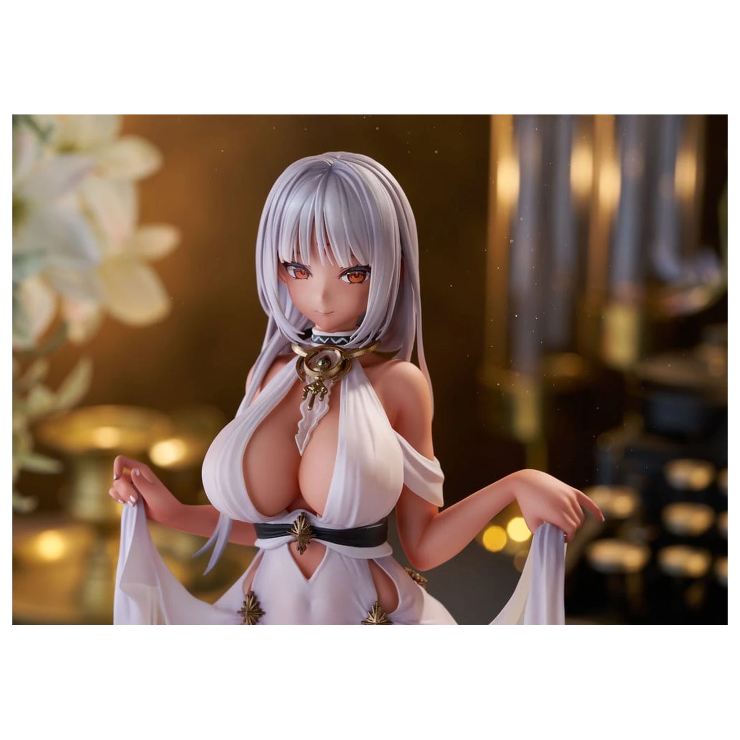 Azur Lane PVC Figur 1/7 Massachusetts - Dressed to Impress - AmiAmi Limited Edition 23 cm Produktfoto