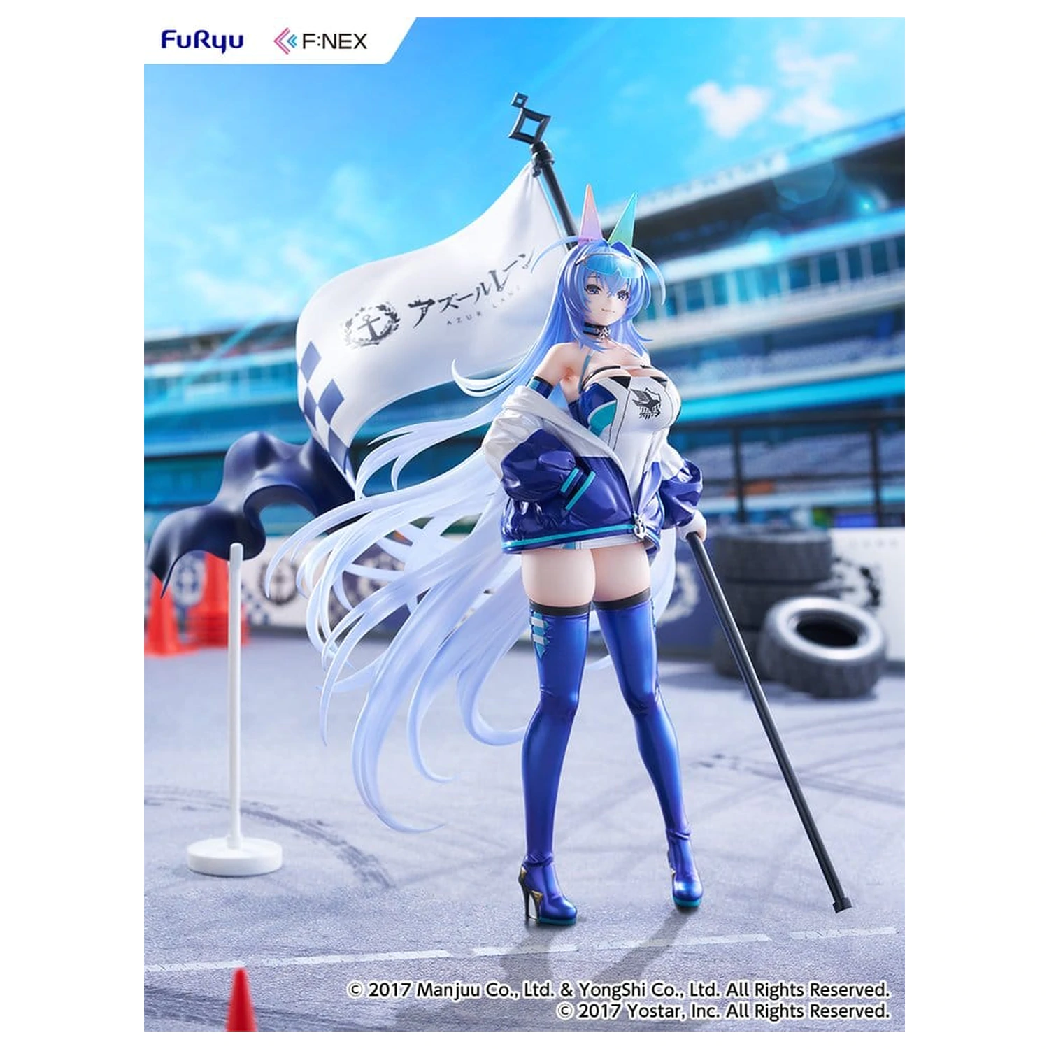 Azur Lane PVC Figur 1/7 New Jersey IRF2024 Ver. 30 cm Produktfoto