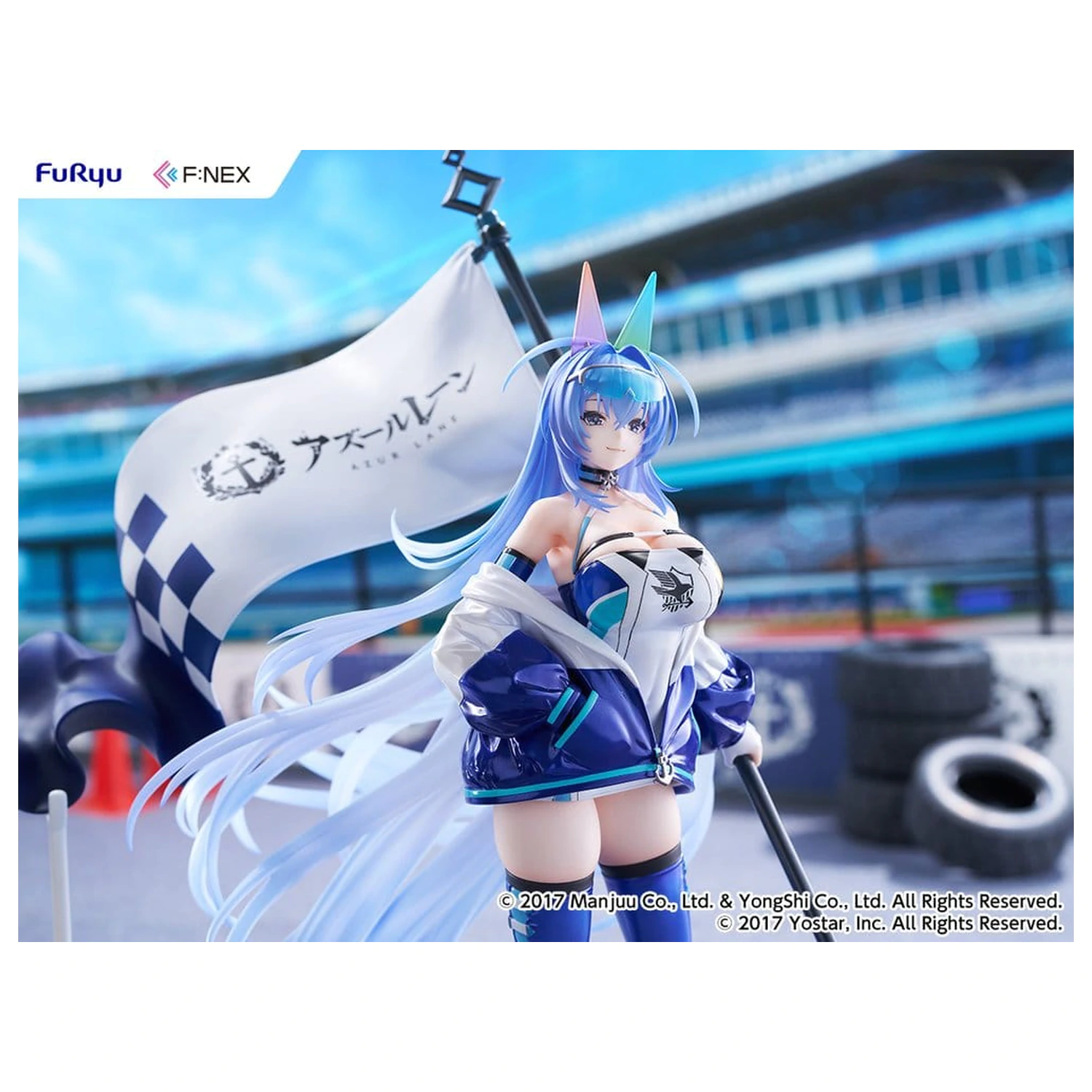 Azur Lane PVC Figur 1/7 New Jersey IRF2024 Ver. 30 cm Produktfoto