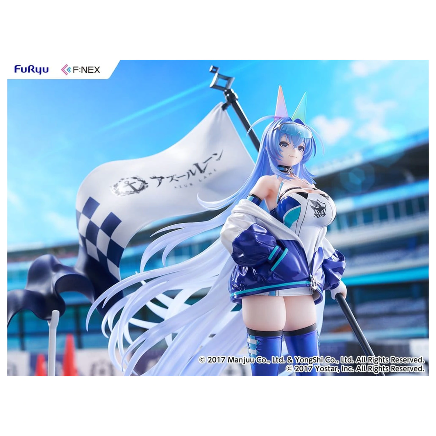 Azur Lane PVC Figur 1/7 New Jersey IRF2024 Ver. 30 cm Produktfoto