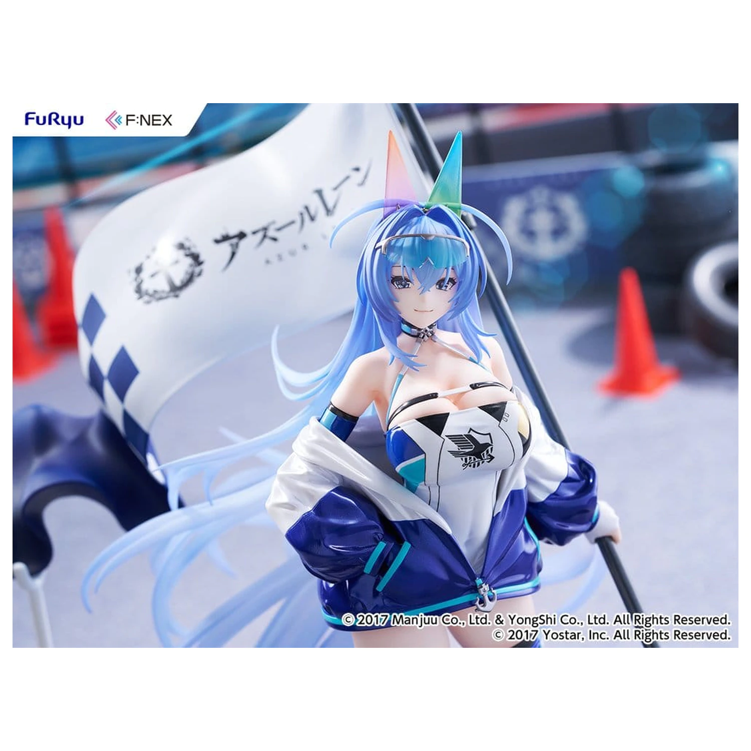 Azur Lane PVC Figur 1/7 New Jersey IRF2024 Ver. 30 cm Produktfoto