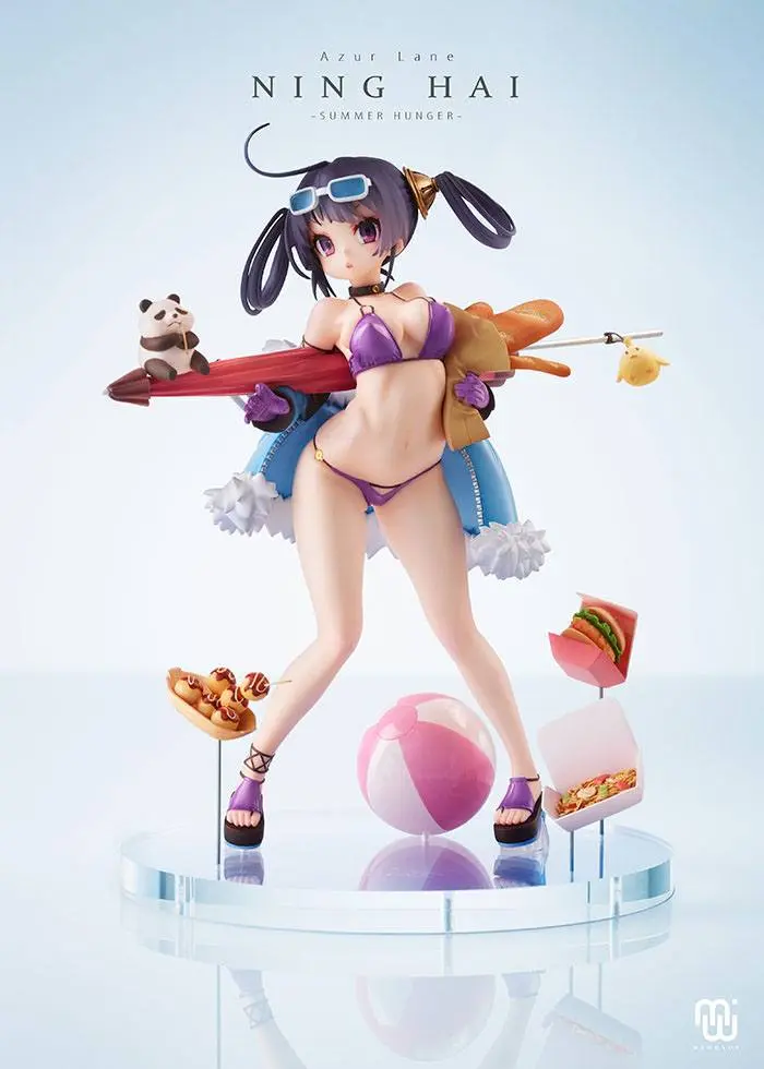 Azur Lane PVC Statue 1/7 Ning Hai Summer Hunger 24 cm Produktfoto