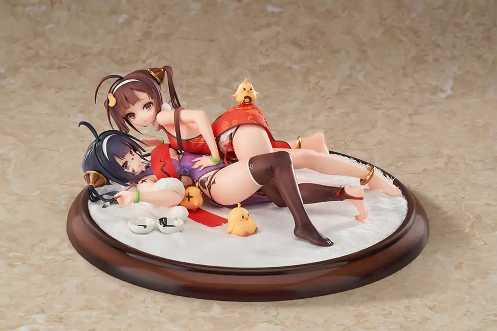 Azur Lane PVC Statue 1/7 Ping Hai &amp; Ning Hai 12 cm Produktfoto