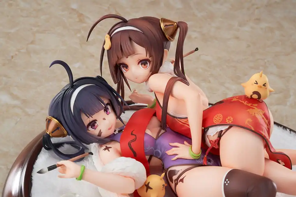 Azur Lane PVC Statue 1/7 Ping Hai &amp; Ning Hai 12 cm Produktfoto
