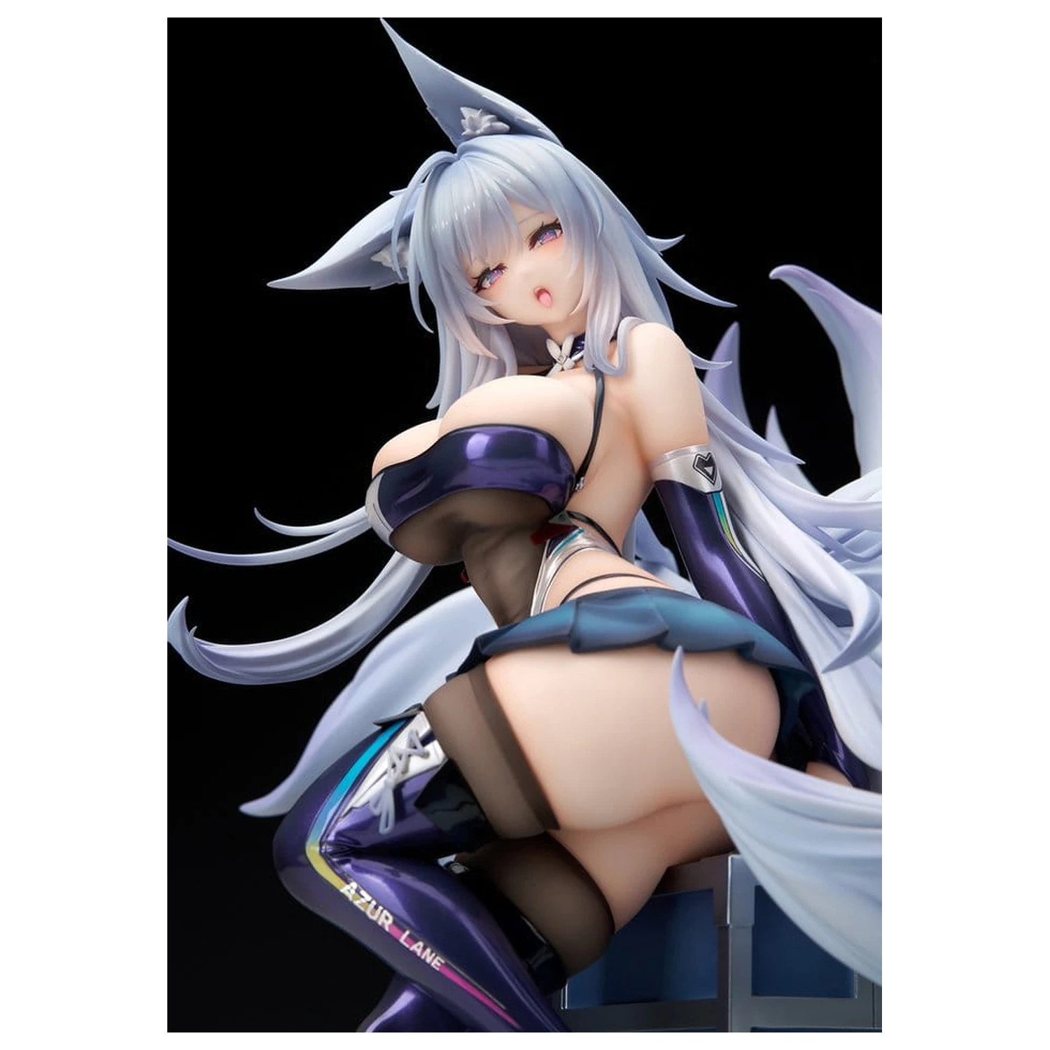 Azur Lane PVC Figur 1/7 Shinano Moonlit Chrome Ver. Acryl Special Edition mit Display 25 cm Produktfoto
